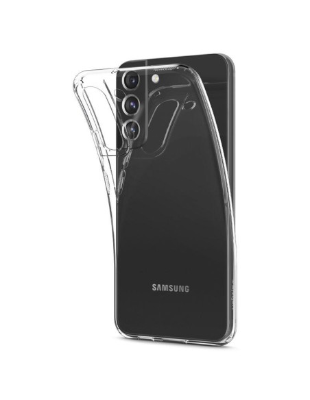 Spigen Skystųjų kristalų dėklas, skirtas Samsung Galaxy S22+ - skaidrus Spigen Skystųjų kristalų dėklas, skirtas Samsung Galaxy S22+ - skaidrus
