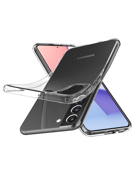 Spigen Skystųjų kristalų dėklas, skirtas Samsung Galaxy S22+ - skaidrus Spigen Skystųjų kristalų dėklas, skirtas Samsung Galaxy S22+ - skaidrus