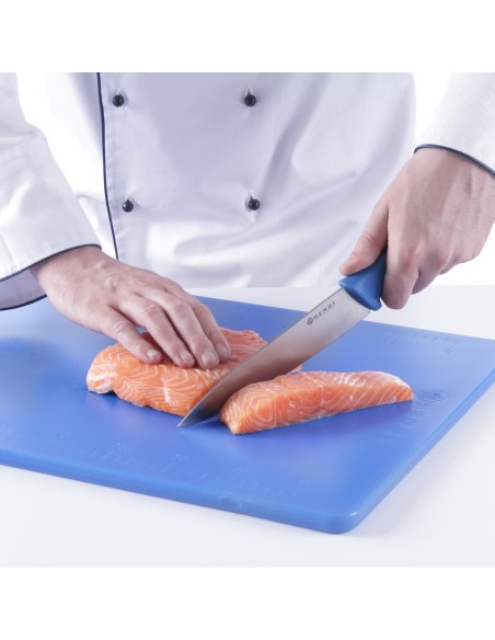 Virtuvinis žuvies peilis HACCP 385mm - mėlynas - HENDI 842744 Virtuvinis žuvies peilis HACCP 385mm - mėlynas - HENDI 842744