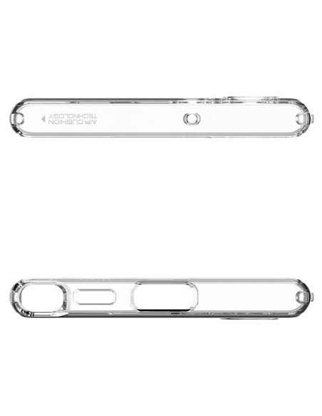 Spigen Skystųjų kristalų dėklas, skirtas Samsung Galaxy S22 Ultra - skaidrus