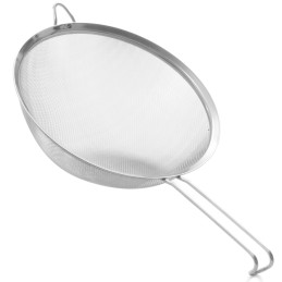 Nerūdijančio plieno koštuvas virtuvės sietelis tankus sk. 250 mm - HENDI 638903