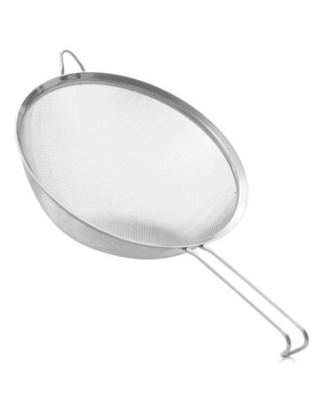 Nerūdijančio plieno koštuvas virtuvės sietelis tankus sk. 250 mm - HENDI 638903 Nerūdijančio plieno koštuvas virtuvės sietelis tankus sk. 250 mm - HENDI 638903