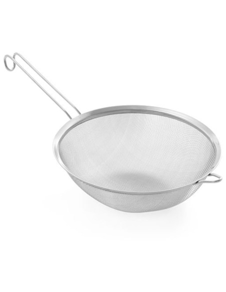 Nerūdijančio plieno koštuvas virtuvės sietelis tankus sk. 250 mm - HENDI 638903 Nerūdijančio plieno koštuvas virtuvės sietelis tankus sk. 250 mm - HENDI 638903