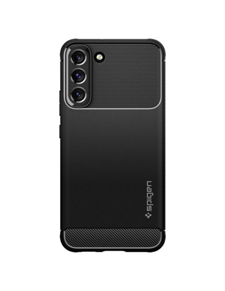 Spigen Rugged Armor dėklas, skirtas Samsung Galaxy S22 - matinė juoda Spigen Rugged Armor dėklas, skirtas Samsung Galaxy S22 - matinė juoda