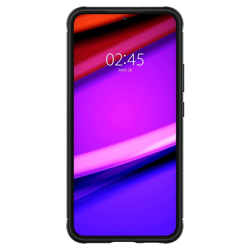 Spigen Rugged Armor dėklas, skirtas Samsung Galaxy S22 - matinė juoda