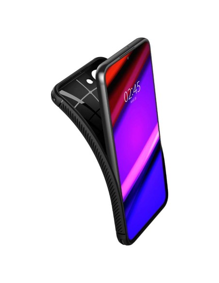Spigen Rugged Armor dėklas, skirtas Samsung Galaxy S22 - matinė juoda Spigen Rugged Armor dėklas, skirtas Samsung Galaxy S22 - matinė juoda