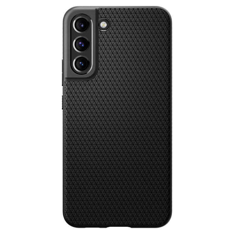 Spigen Liquid Air dėklas, skirtas Samsung Galaxy S22 - matinė juoda