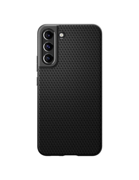 Spigen Liquid Air dėklas, skirtas Samsung Galaxy S22 - matinė juoda Spigen Liquid Air dėklas, skirtas Samsung Galaxy S22 - matinė juoda
