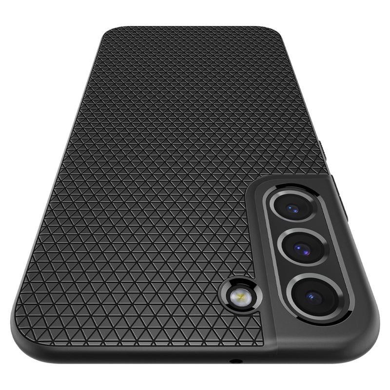 Spigen Liquid Air dėklas, skirtas Samsung Galaxy S22 - matinė juoda