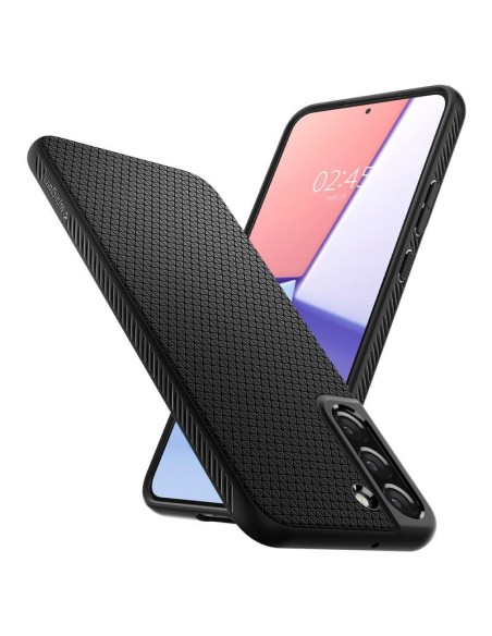 Spigen Liquid Air dėklas, skirtas Samsung Galaxy S22 - matinė juoda Spigen Liquid Air dėklas, skirtas Samsung Galaxy S22 - matinė juoda