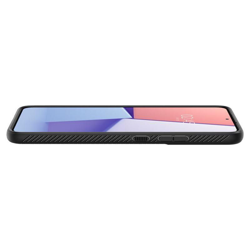 Spigen Liquid Air dėklas, skirtas Samsung Galaxy S22 - matinė juoda