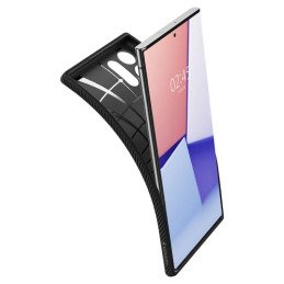 Spigen Liquid Air dėklas, skirtas Samsung Galaxy S22 Ultra - matinė juoda