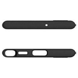 Spigen Liquid Air dėklas, skirtas Samsung Galaxy S22 Ultra - matinė juoda