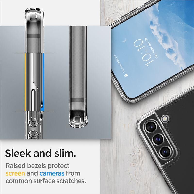 Spigen Ultra Hybrid dėklas Samsung Galaxy S22 - skaidrus