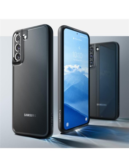 Spigen Ultra Hybrid dėklas, skirtas Samsung Galaxy S22 - matinė juoda Spigen Ultra Hybrid dėklas, skirtas Samsung Galaxy S22 - matinė juoda