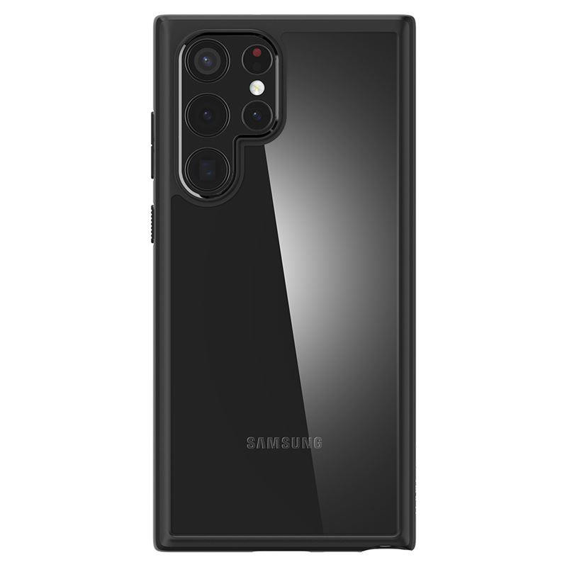 Spigen Ultra Hybrid dėklas, skirtas Samsung Galaxy S22 Ultra - matinė juoda