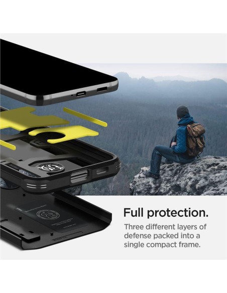 Spigen Tough Armor dėklas Samsung Galaxy S22 - juodas Spigen Tough Armor dėklas Samsung Galaxy S22 - juodas