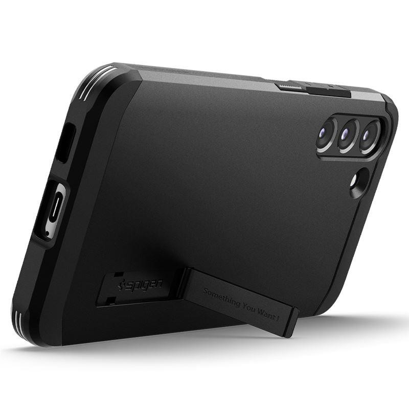 Spigen Tough Armor dėklas Samsung Galaxy S22 - juodas