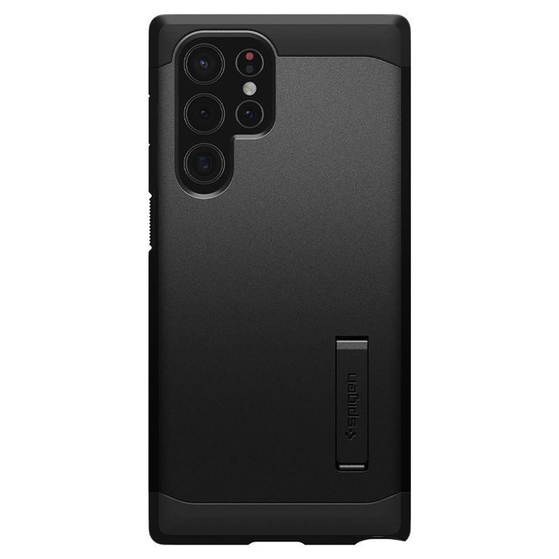 Spigen Tough Armor dėklas Samsung Galaxy S22 Ultra - juodas