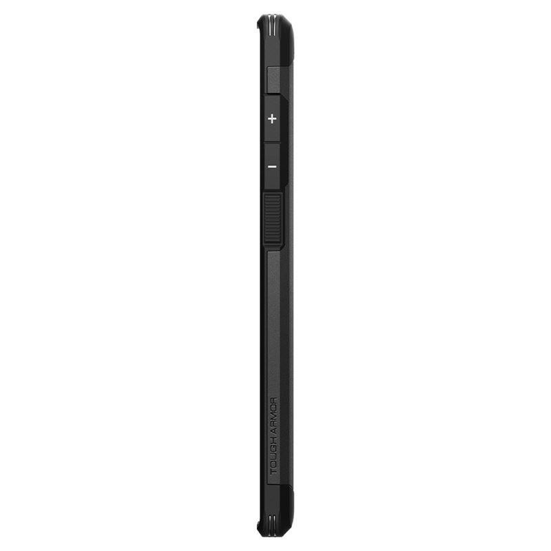 Spigen Tough Armor dėklas Samsung Galaxy S22 Ultra - juodas