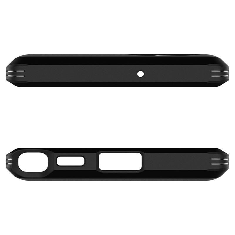 Spigen Tough Armor dėklas Samsung Galaxy S22 Ultra - juodas