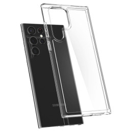 Spigen Ultra Hybrid dėklas Samsung Galaxy S22 Ultra - skaidrus