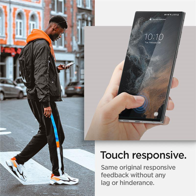 Spigen Neo Flex hidrogelinė plėvelė Samsung Galaxy S22 Ultra - 2 vnt.