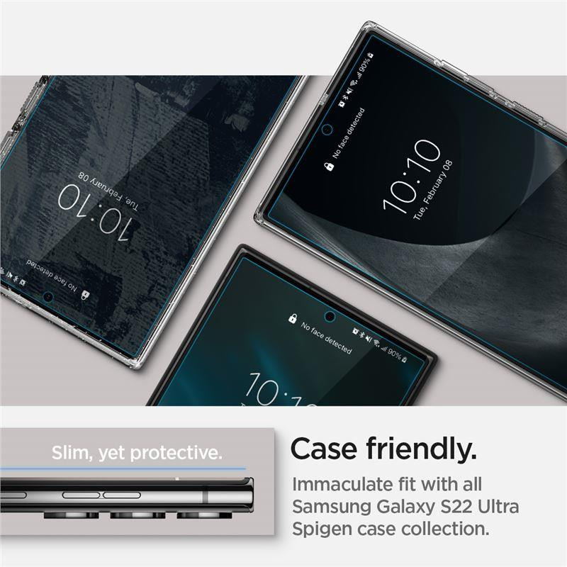Spigen Neo Flex hidrogelinė plėvelė Samsung Galaxy S22 Ultra - 2 vnt.