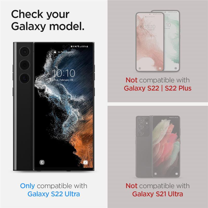 Spigen Neo Flex hidrogelinė plėvelė Samsung Galaxy S22 Ultra - 2 vnt.
