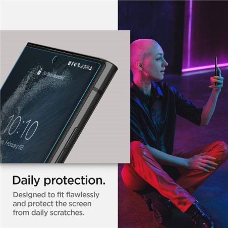 Spigen Neo Flex hidrogelinė plėvelė Samsung Galaxy S22 Ultra - 2 vnt. Spigen Neo Flex hidrogelinė plėvelė Samsung Galaxy S22 Ultra - 2 vnt.