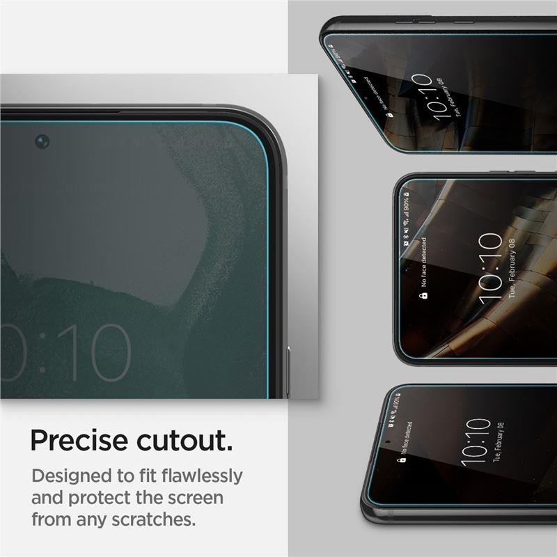 Spigen Glas.tR EZ Fit grūdintas stiklas Samsung Galaxy S22+ - 2 vnt.