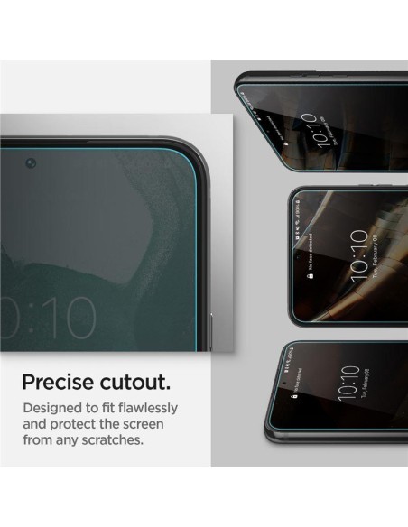 Spigen Glas.tR EZ Fit grūdintas stiklas Samsung Galaxy S22+ - 2 vnt. Spigen Glas.tR EZ Fit grūdintas stiklas Samsung Galaxy S22+ - 2 vnt.