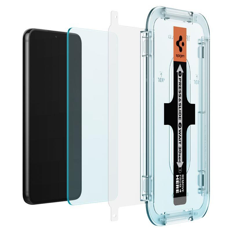Spigen Glas.tR EZ Fit grūdintas stiklas Samsung Galaxy S22+ - 2 vnt.
