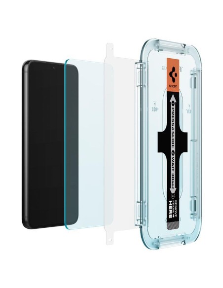 Spigen Glas.tR EZ Fit grūdintas stiklas Samsung Galaxy S22+ - 2 vnt. Spigen Glas.tR EZ Fit grūdintas stiklas Samsung Galaxy S22+ - 2 vnt.
