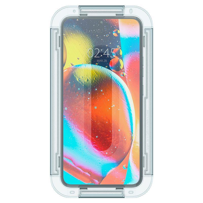 Spigen Glas.tR EZ Fit grūdintas stiklas Samsung Galaxy S22 - 2 vnt. Spigen Glas.tR EZ Fit grūdintas stiklas Samsung Galaxy S22 - 2 vnt.