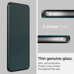 Spigen Glas.tR EZ Fit grūdintas stiklas Samsung Galaxy S22 - 2 vnt.
