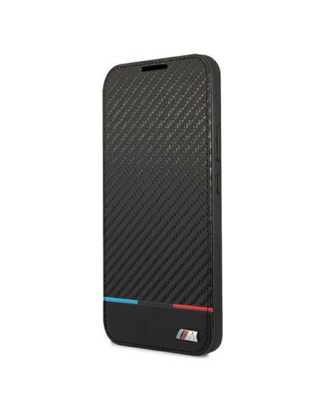 BMW M Collection Triangles dėklas Samsung Galaxy S22+ - juodas BMW M Collection Triangles dėklas Samsung Galaxy S22+ - juodas