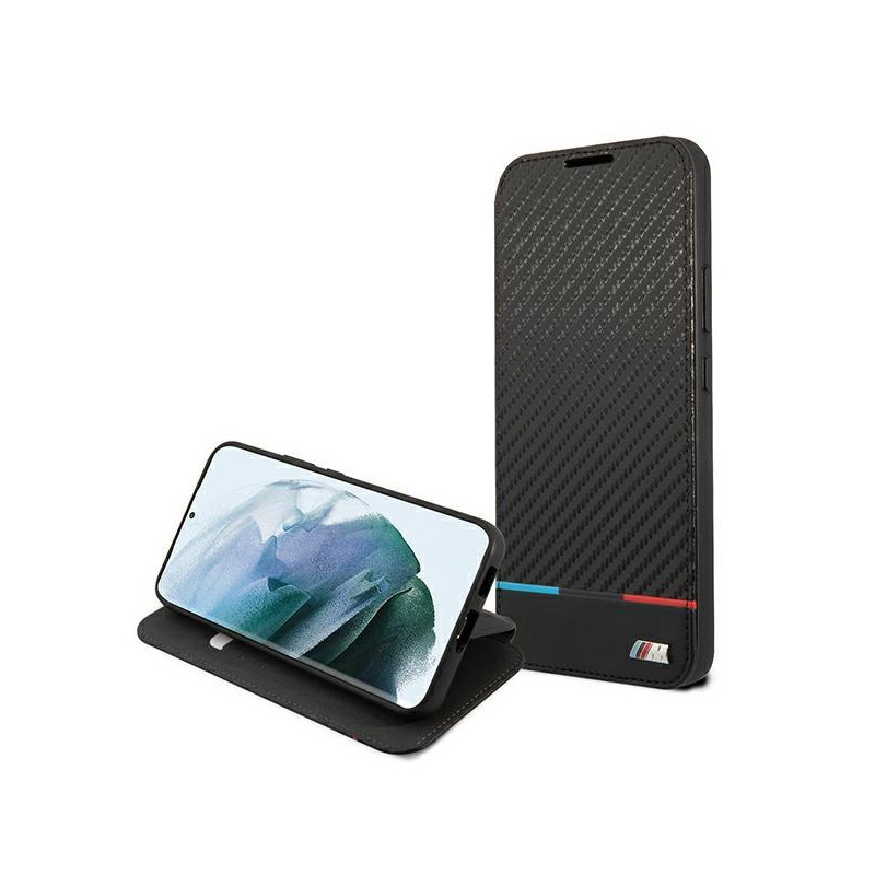 BMW M Collection Triangles dėklas Samsung Galaxy S22+ - juodas