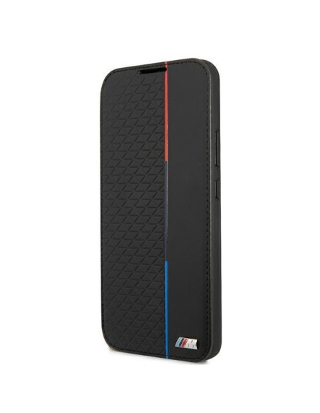 BMW M Collection Triangles dėklas Samsung Galaxy S22+ - juodas BMW M Collection Triangles dėklas Samsung Galaxy S22+ - juodas