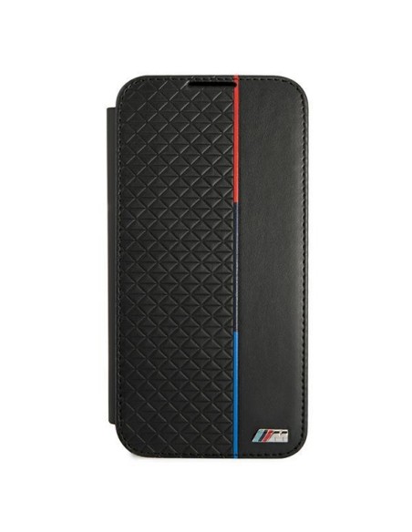 BMW M Collection Triangles dėklas Samsung Galaxy S22+ - juodas BMW M Collection Triangles dėklas Samsung Galaxy S22+ - juodas