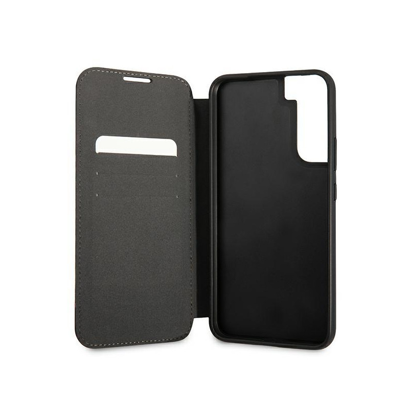 BMW M Collection Triangles dėklas Samsung Galaxy S22+ - juodas