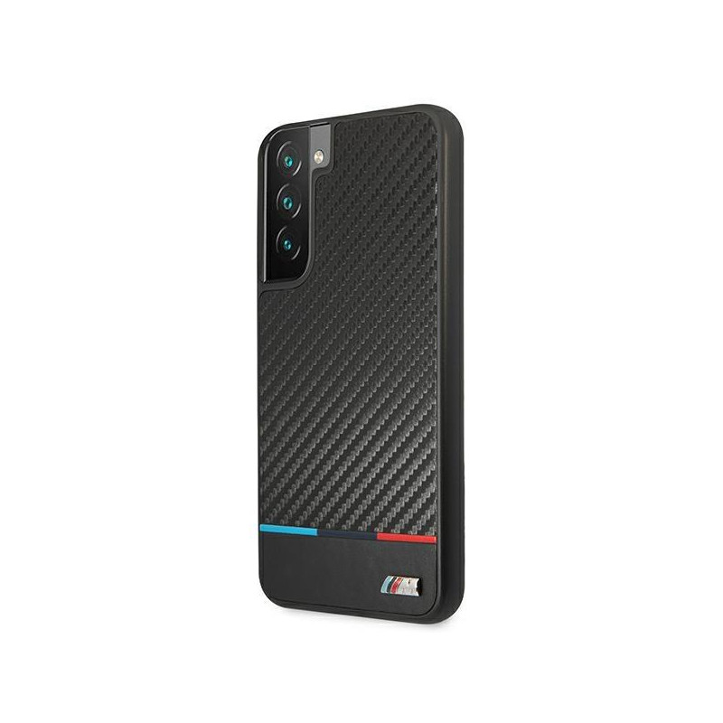 BMW M Collection Triangles dėklas Samsung Galaxy S22+ - juodas