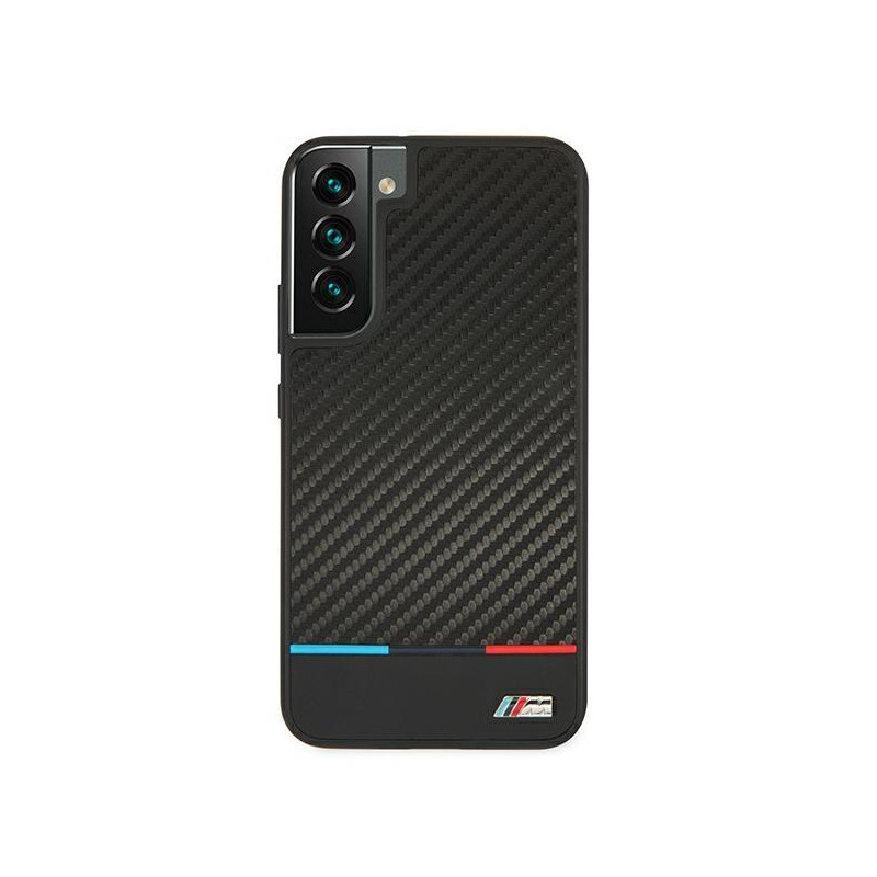 BMW M Collection Triangles dėklas Samsung Galaxy S22+ - juodas