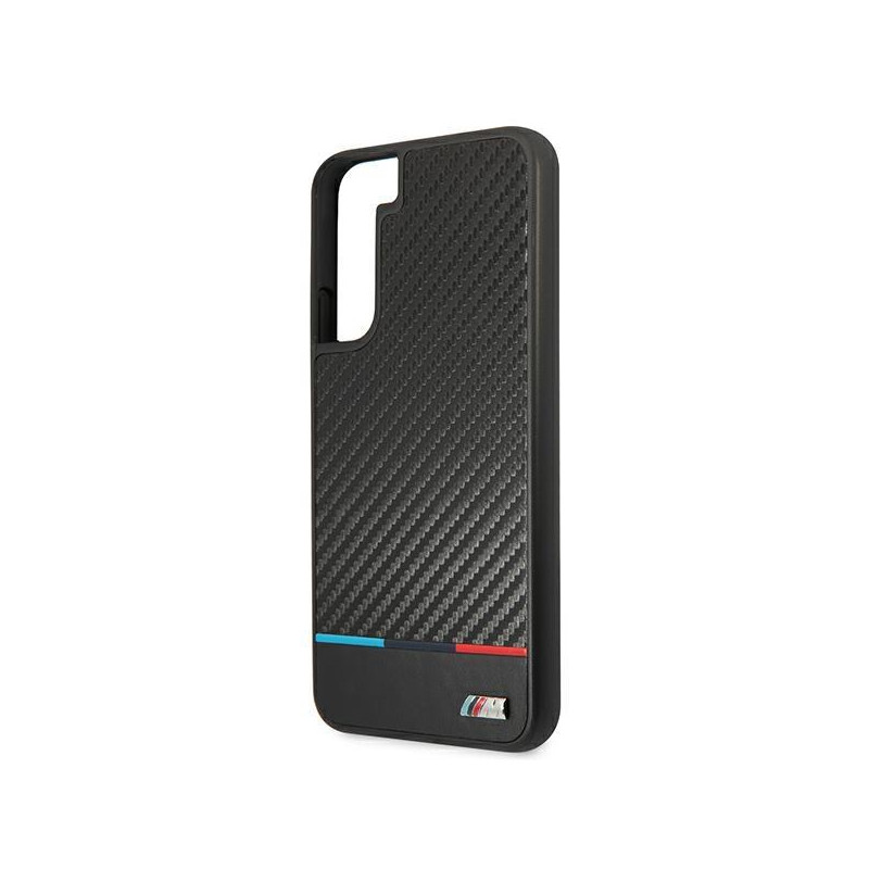 BMW M Collection Triangles dėklas Samsung Galaxy S22+ - juodas
