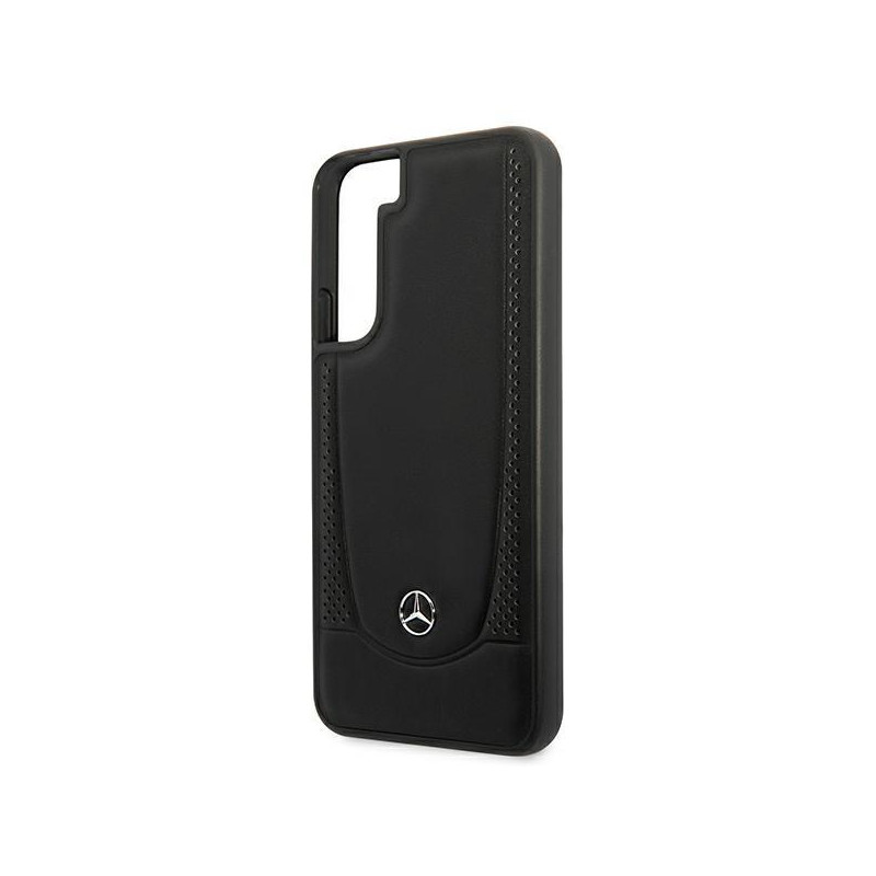 Mercedes Leather Urban Line dėklas Samsung Galaxy S22+ - juodas