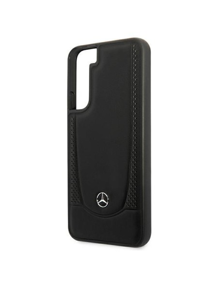 Mercedes Leather Urban Line dėklas Samsung Galaxy S22+ - juodas Mercedes Leather Urban Line dėklas Samsung Galaxy S22+ - juodas
