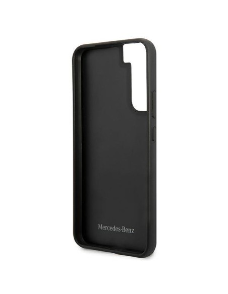 Mercedes Leather Urban Line dėklas Samsung Galaxy S22+ - juodas Mercedes Leather Urban Line dėklas Samsung Galaxy S22+ - juodas