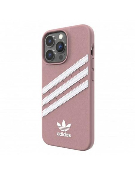Adidas OR Molded Case PU, skirtas iPhone 13 Pro / iPhone 13 - rožinis