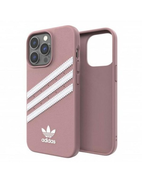 Adidas OR Molded Case PU, skirtas iPhone 13 Pro / iPhone 13 - rožinis