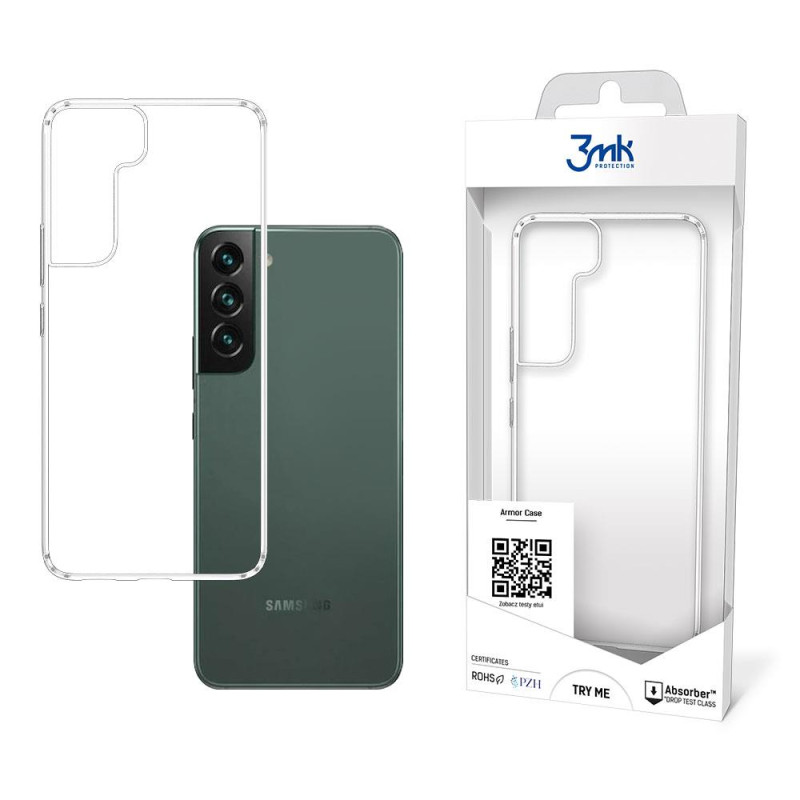 3mk Armor Case Samsung Galaxy S22+ 5G - skaidrus
